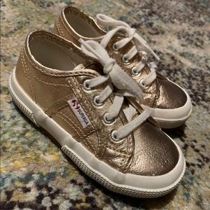Superga Copper Tennis Shoes